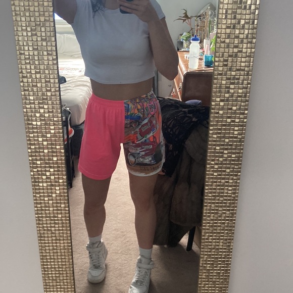 Frankie Collective Pants - Frankie Collective Vintage Rework Racing Tee Athletic Shorts (Out of Stock)